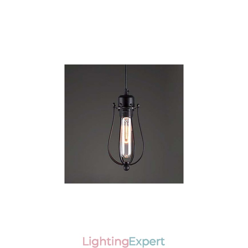Tiny cages droplight Edison meals pendant lamp of restoring nt ways light Chandelier cafe