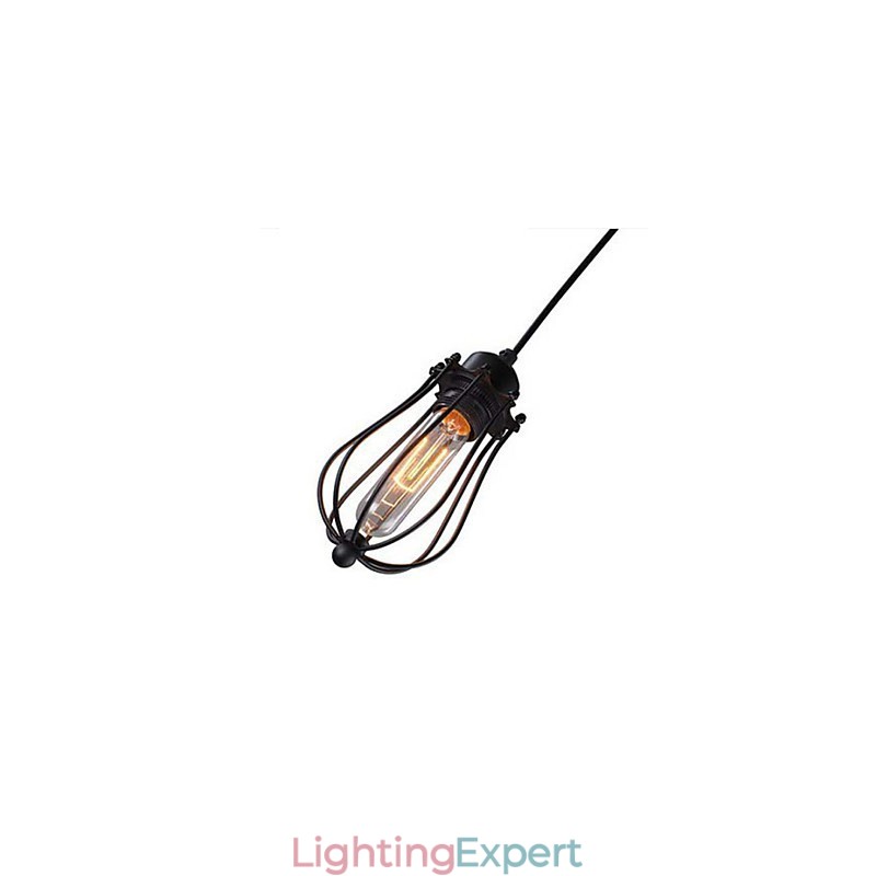 Tiny cages droplight Edison meals pendant lamp of restoring nt ways light Chandelier cafe