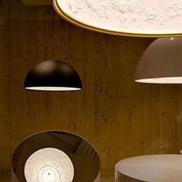 Modern Contemporary Bowl Mini Style Painting Pendant Light