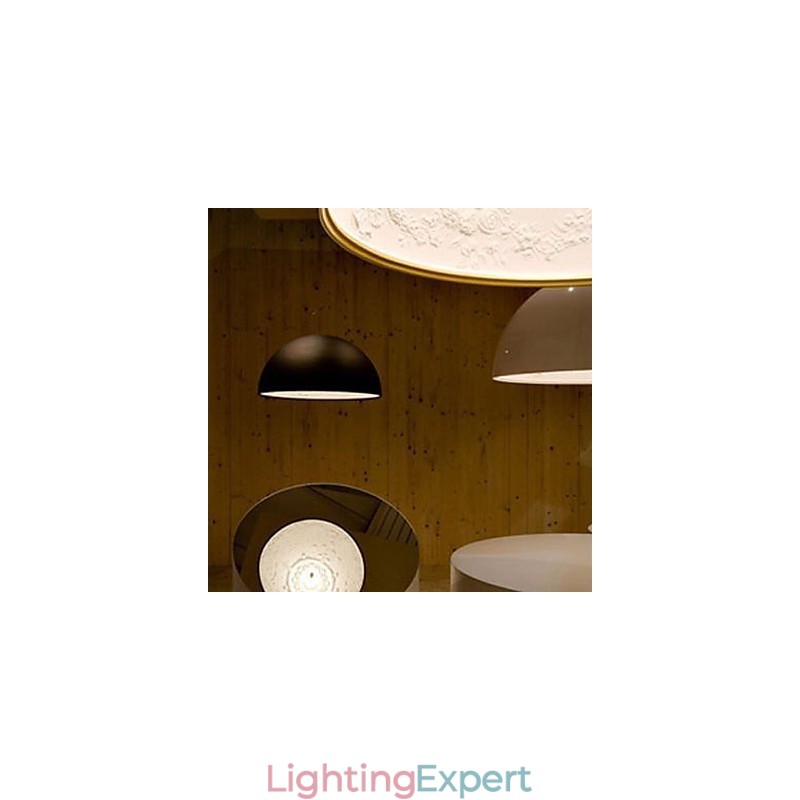 Modern Contemporary Bowl Mini Style Painting Pendant Light
