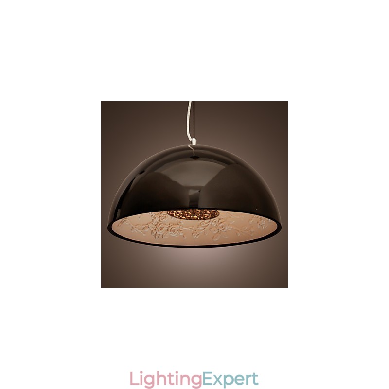 Modern Contemporary Bowl Mini Style Painting Pendant Light