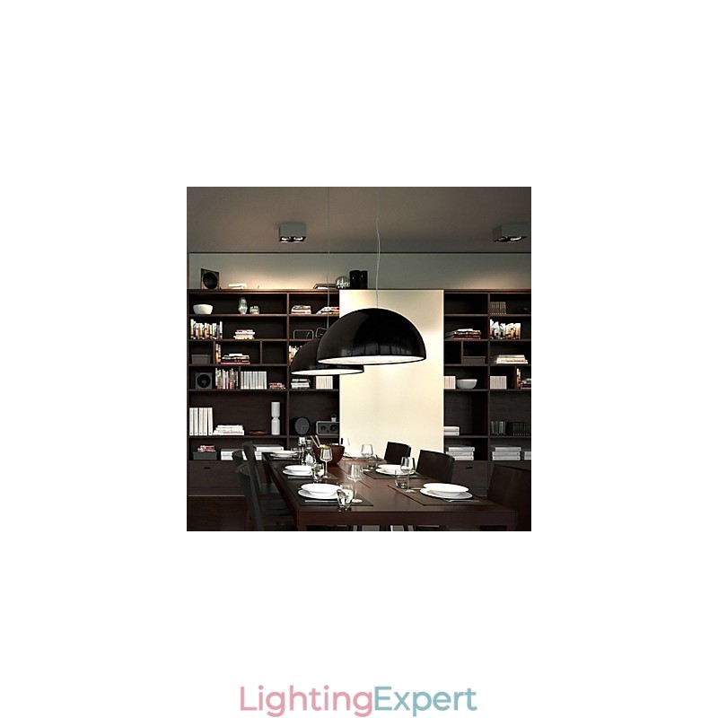 Modern Contemporary Bowl Mini Style Painting Pendant Light