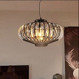 Simple Crystal Chandelier Chandelier Iron Art Creative
