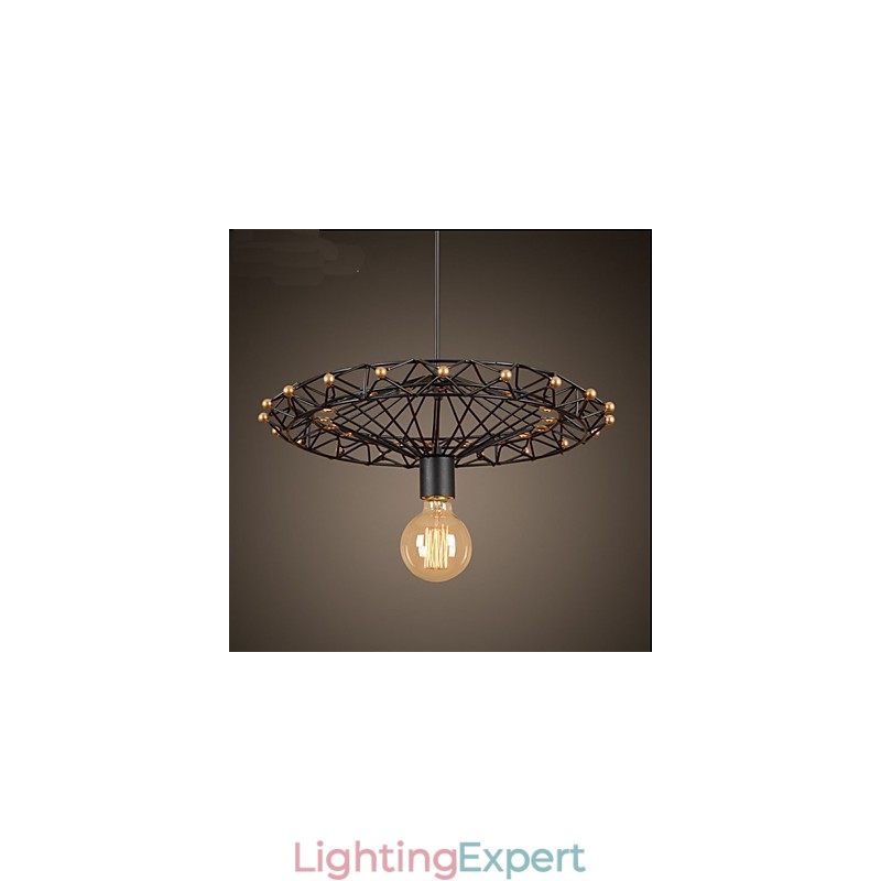 American Country Iron Industry Ferris Wheel Chandelier
