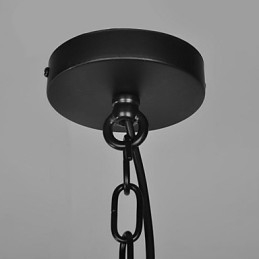 Vintage Country Painting Metal Pendant Light Garage