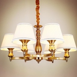 Rustic Lodge Vintage Mini Style Electroplated Metal Chandelier
