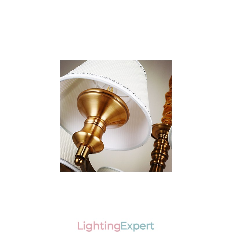Rustic Lodge Vintage Mini Style Electroplated Metal Chandelier