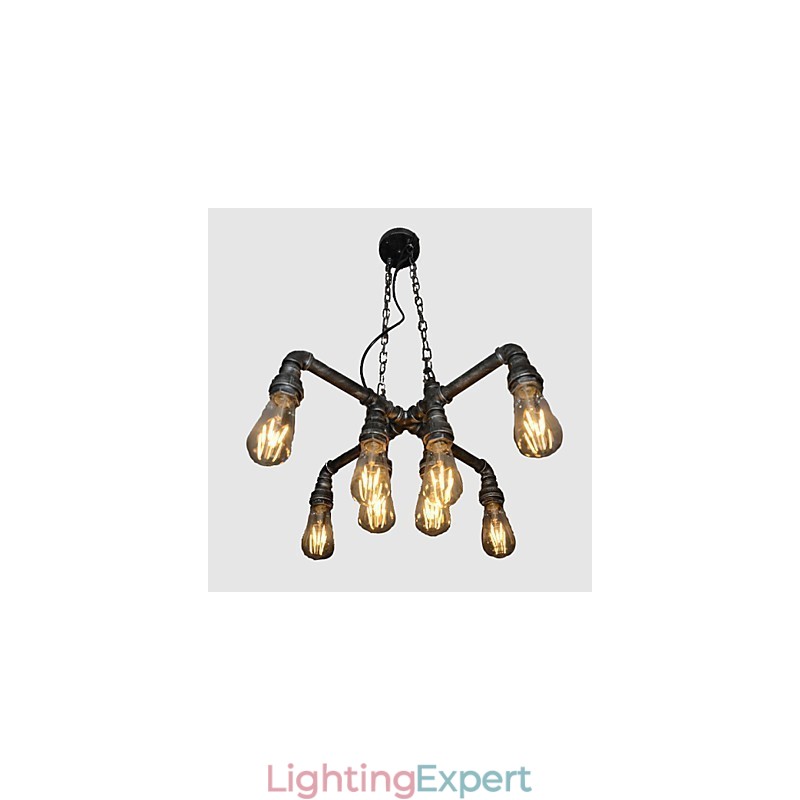 Loft Lamp Is Acted The Role Of Creative Industrial Wind Restoring Ancient Ways Conduit Droplight
