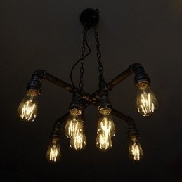 Loft Lamp Is Acted The Role Of Creative Industrial Wind Restoring Ancient Ways Conduit Droplight