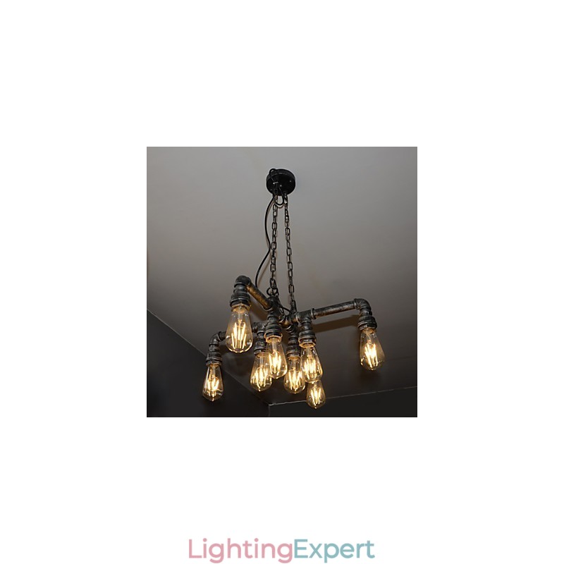 Loft Lamp Is Acted The Role Of Creative Industrial Wind Restoring Ancient Ways Conduit Droplight