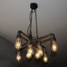 Loft Lamp Is Acted The Role Of Creative Industrial Wind Restoring Ancient Ways Conduit Droplight