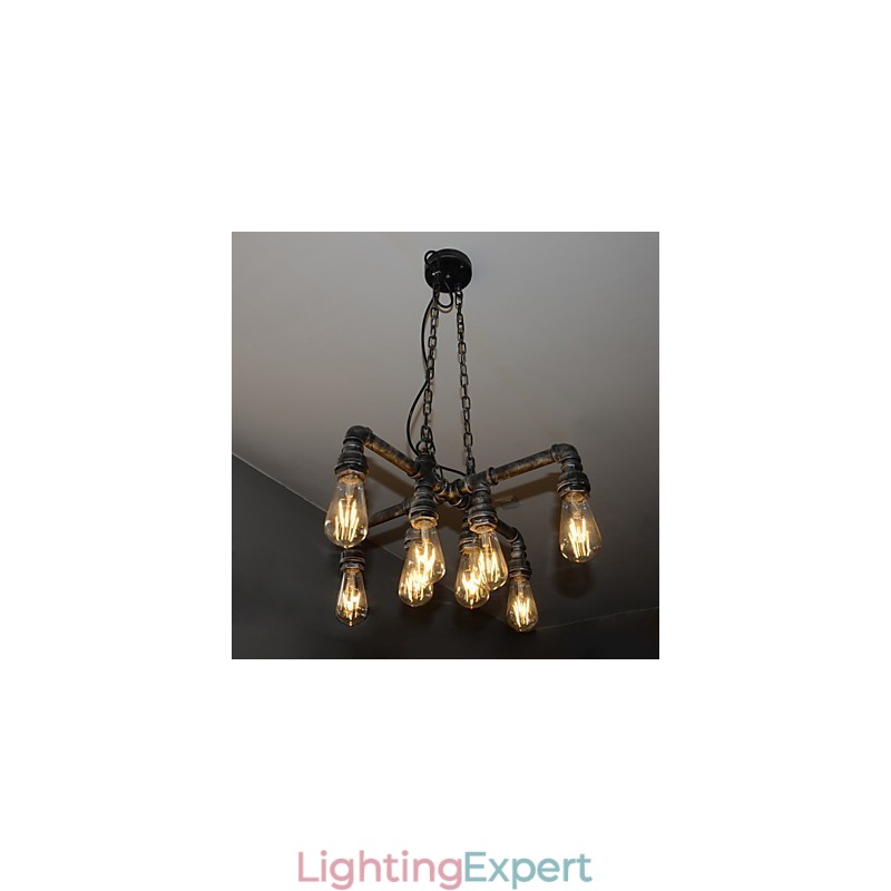 Loft Lamp Is Acted The Role Of Creative Industrial Wind Restoring Ancient Ways Conduit Droplight