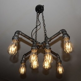 Loft Lamp Is Acted The Role Of Creative Industrial Wind Restoring Ancient Ways Conduit Droplight
