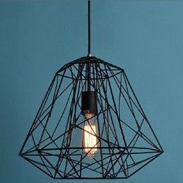 Vintage Retro Painting Metal Pendant Light Garage