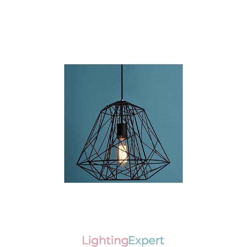 Vintage Retro Painting Metal Pendant Light Garage