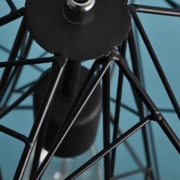 Vintage Retro Painting Metal Pendant Light Garage