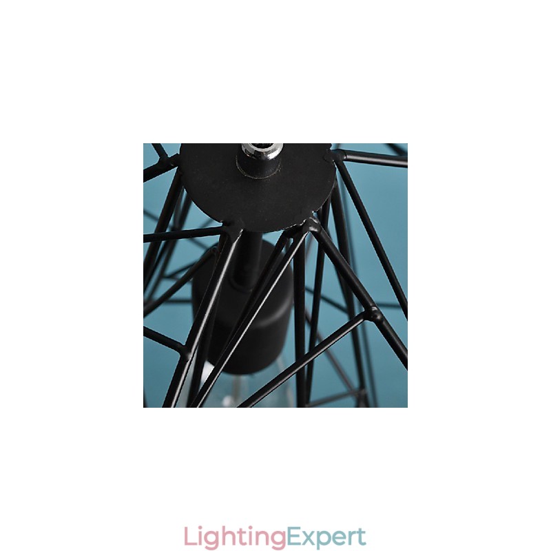 Vintage Retro Painting Metal Pendant Light Garage