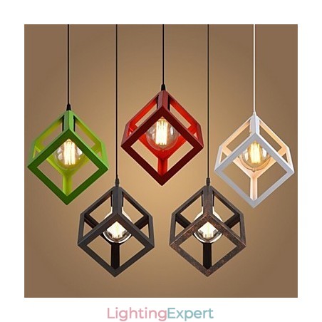 American Retro Birdcage Shape Iron Art Chandelier American Retro Birdcage Shape Iron Art Chandelier