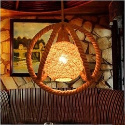 The Chandelier Retro Industrial Wind rope