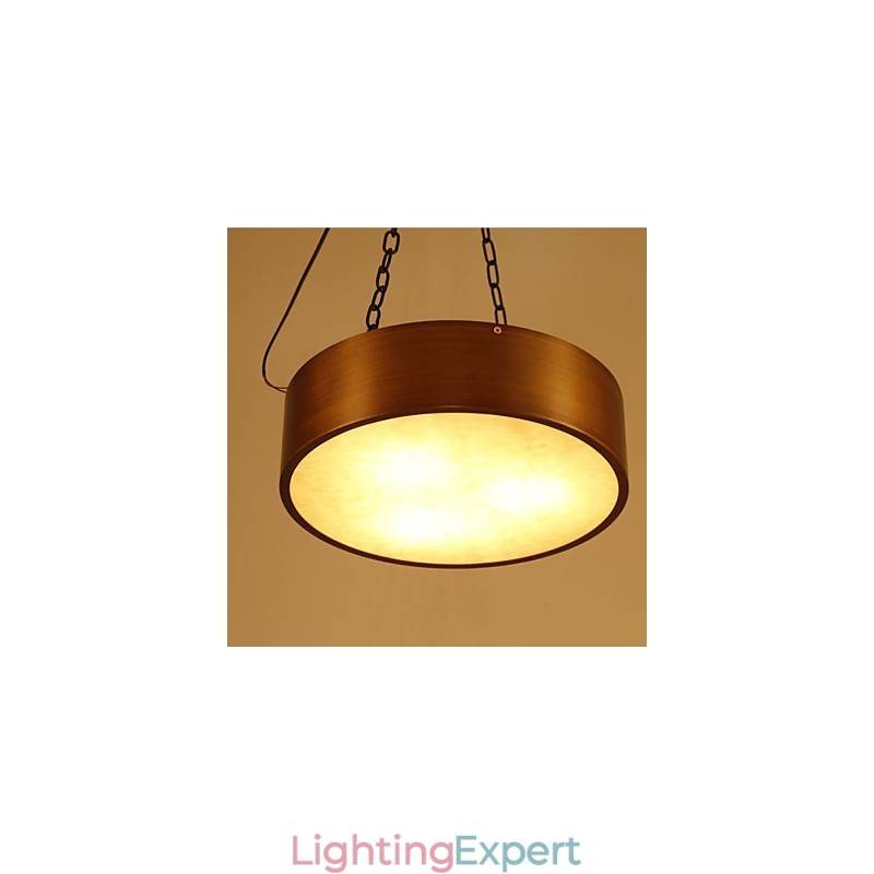 American Vintage Chandelier Chandelier Drum