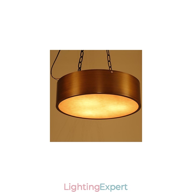 American Vintage Chandelier Chandelier Drum