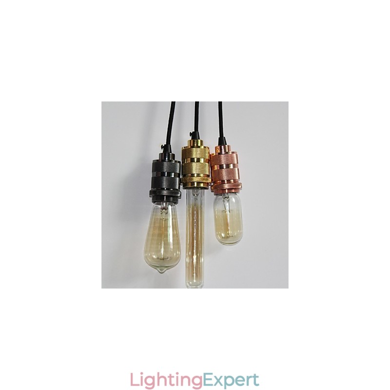 American Retro Simple Copper Plating Pendant