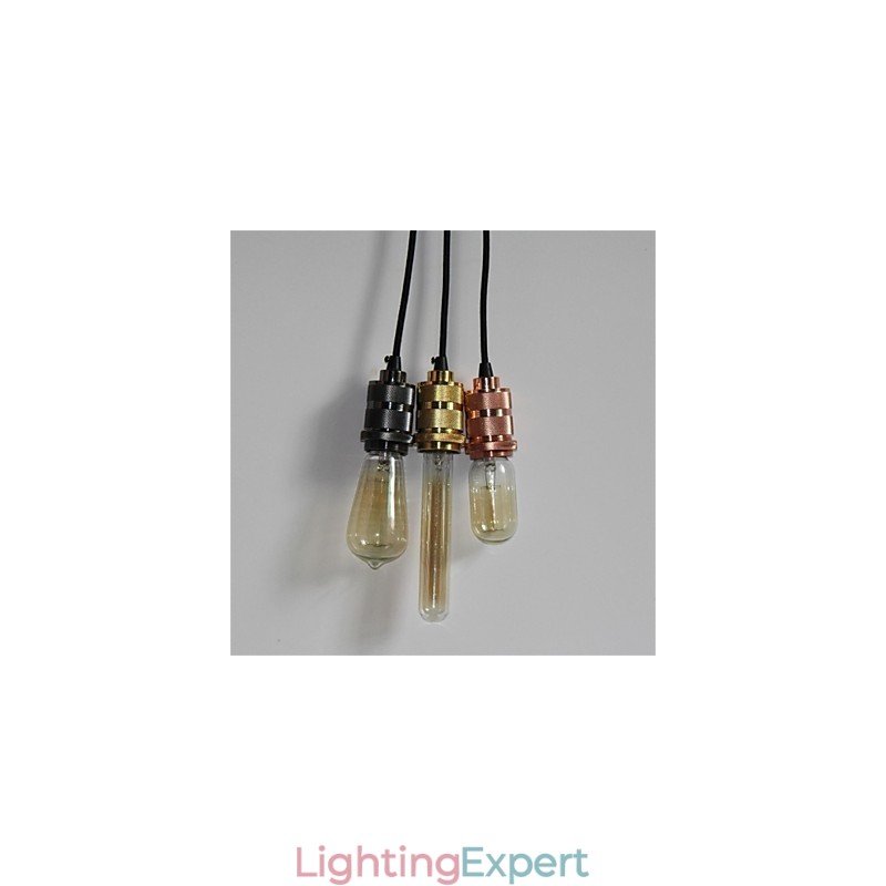 American Retro Simple Copper Plating Pendant