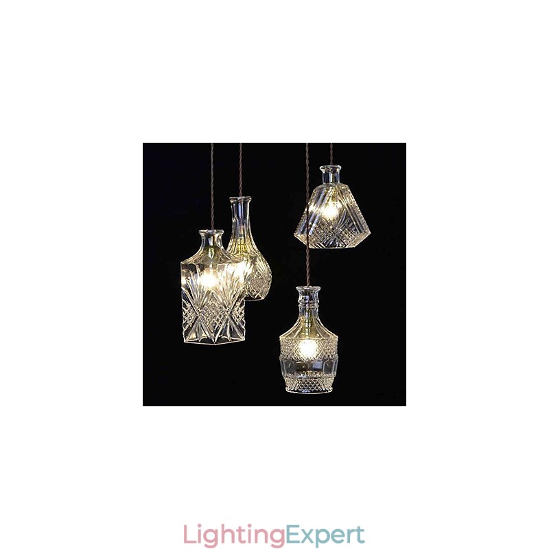 Modern Contemporary Mini Style Metal Chandelier