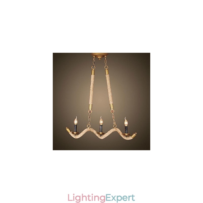 Traditional Classic Rustic Lodge Vintage Retro Country Antique Brass Metal Pendant Light