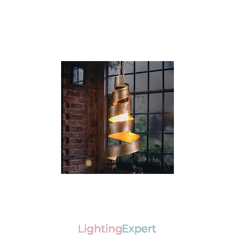 Retro Iron Lamp Modern Minimalist Industrial Style Chandelier