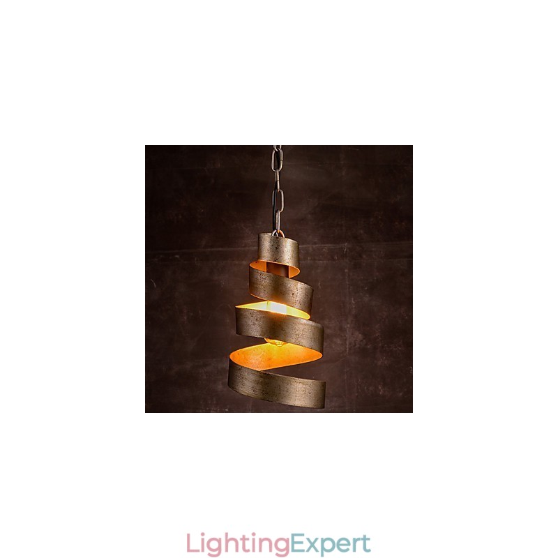 Retro Iron Lamp Modern Minimalist Industrial Style Chandelier