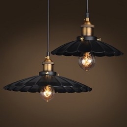 Retro Classic European Style Pendant Light Metal Art Droplight