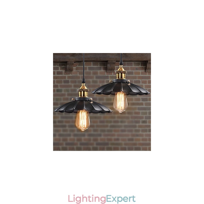 Retro Classic European Style Pendant Light Metal Art Droplight