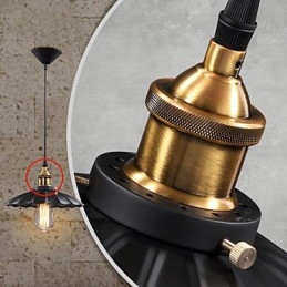 Retro Classic European Style Pendant Light Metal Art Droplight