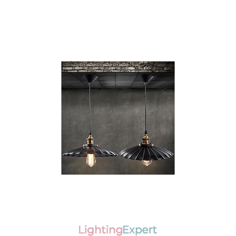 Retro Classic European Style Pendant Light Metal Art Droplight