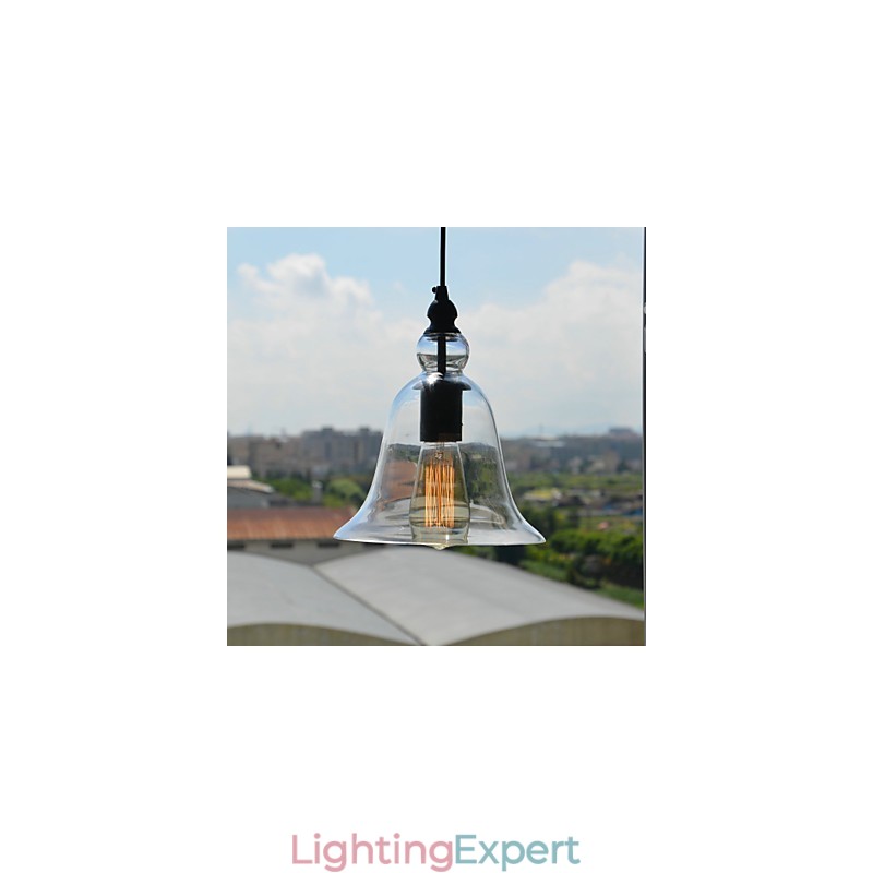 Traditional Classic Vintage Bowl Mini Style Pendant Light