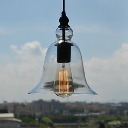 Traditional Classic Vintage Bowl Mini Style Pendant Light