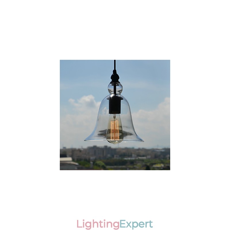Traditional Classic Vintage Bowl Mini Style Pendant Light