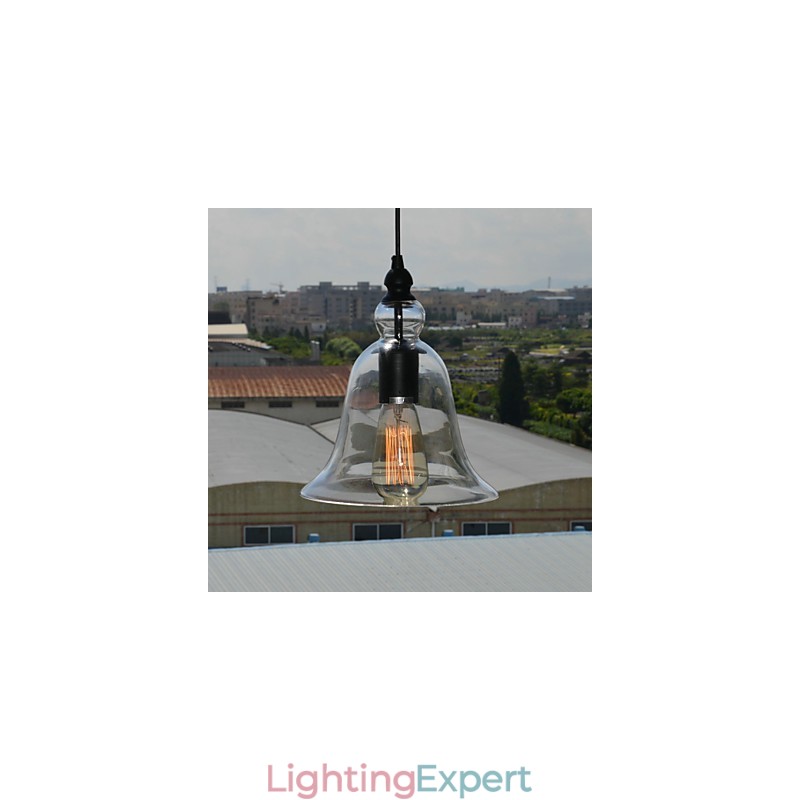 Traditional Classic Vintage Bowl Mini Style Pendant Light