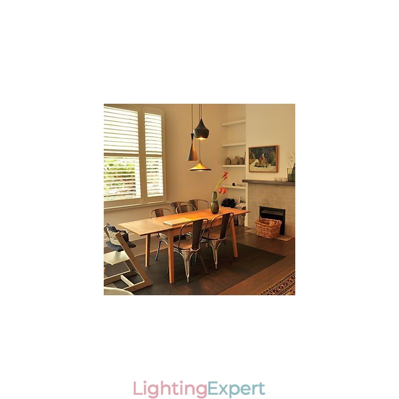 Mini Style Painting Metal Pendant Light