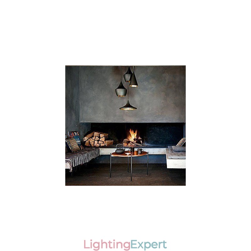 Mini Style Painting Metal Pendant Light