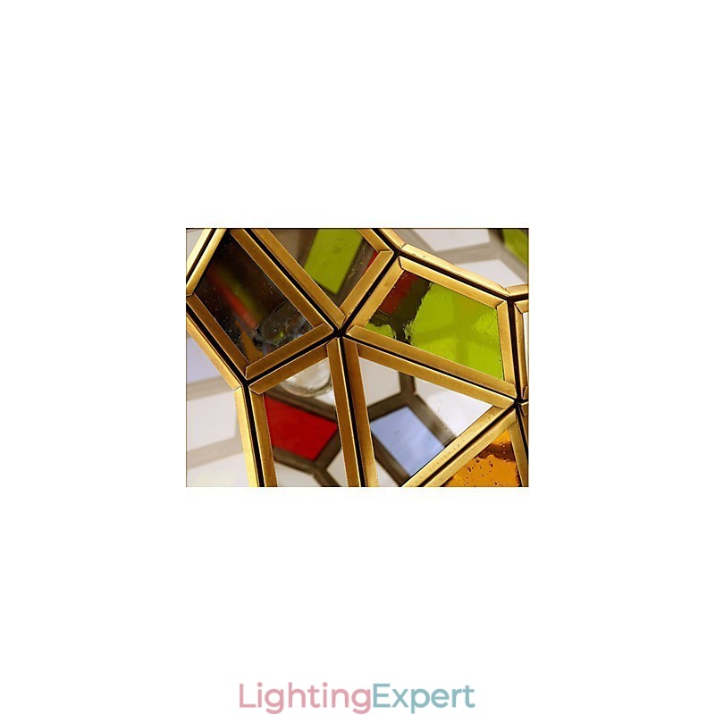 Porch Lamp LightsBalcony Lamp Exotic Small Copper Chandelier