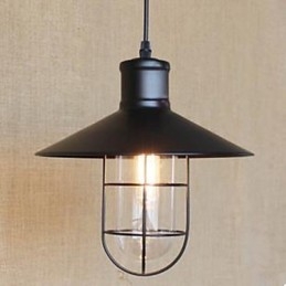 Glass Wrought Iron Snack Droplight Sitting Workshop
