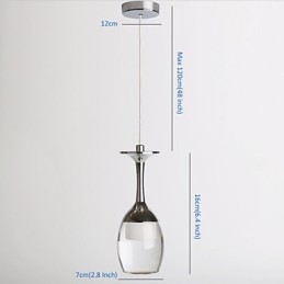 Pendant Lights 1 Light Mini Style Modern Contemporary Metal