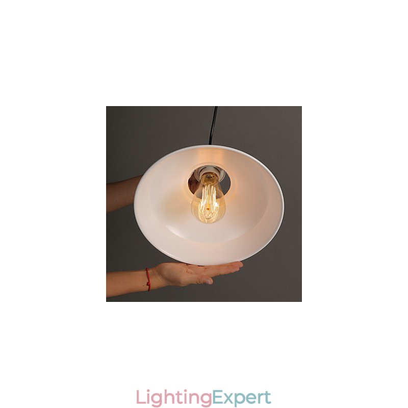 American Country Style Originality Single Head Wrought Iron Hollow Out Droplight Lamp