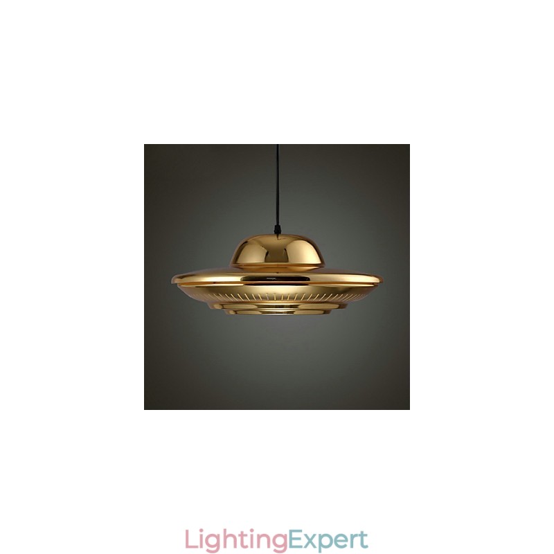Country Electroplated Metal Pendant Light Garage