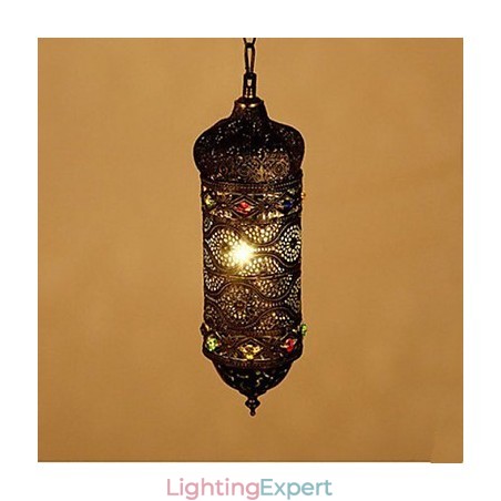 Retro Southeast Hand hollow Decorative Chandelier Retro Southeast Hand hollow Decorative Chandelier