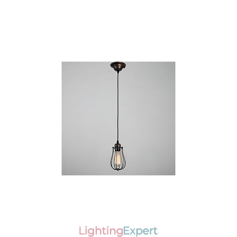 Country Style Mini Lamp 1 Light Retro