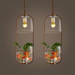 Modern Contemporary Decorative Design Pendant Light(Does Not Include Plants