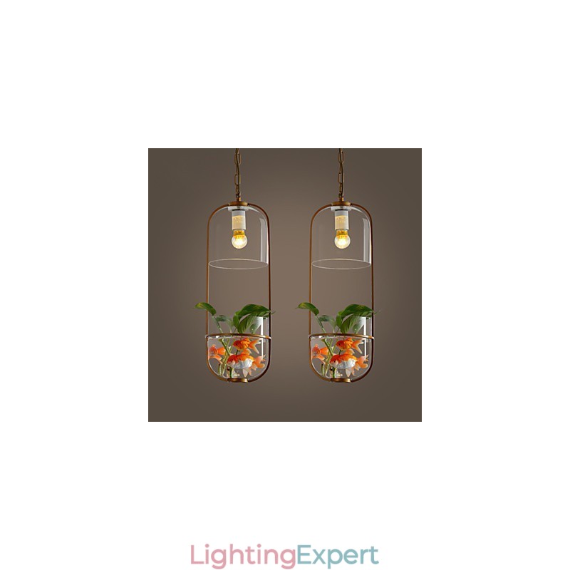 Modern Contemporary Decorative Design Pendant Light(Does Not Include Plants